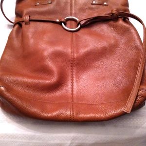 Hobo leather bag